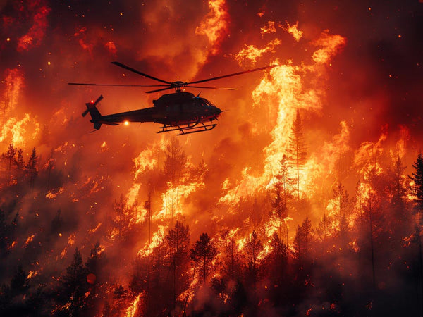 The Raging Fire of Inflation