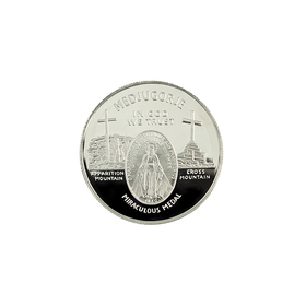 1/4 oz. Miraculous Medjugorje Silver Round