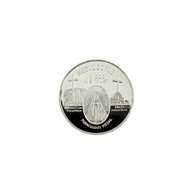 1/10 oz. Miraculous Medjugorje Silver Round
